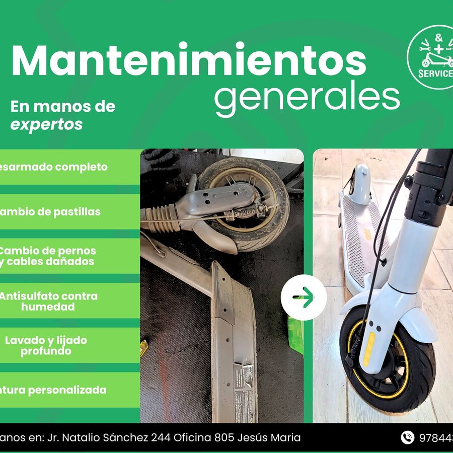 ¿Cada cuánto hacer mantenimiento a tu scooter?